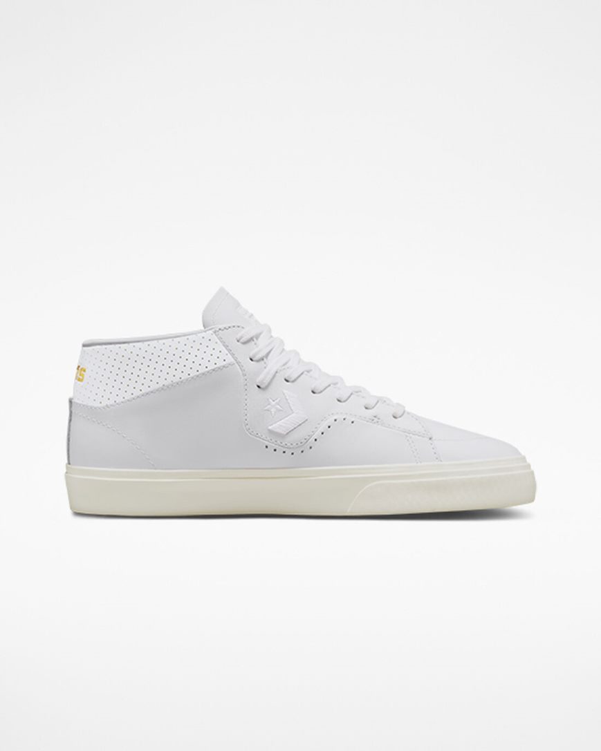 Pánské Skate Boty Converse CONS Louie Lopez Pro Mono Læder Bílé | CZ JIPN97